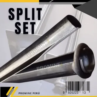 SPLIT SET PERNO DE ANCLAJE 5 PIES SOSTENIMIENTO MINERO 