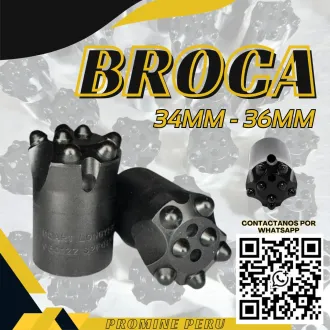 Brocas - Perforación en Minería y Canteras - Alternativa