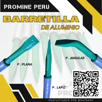 Barretillas de Aluminio Desate y Saneamiento de Rocas