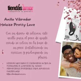 Anillo Vibrador Heloise Pretty Love SOMOS EL MEJOR SEXSHOP