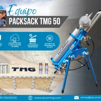 PACKSACK TMG 50 SOLUCIÓN PORTÁTIL PARA MINERÍA