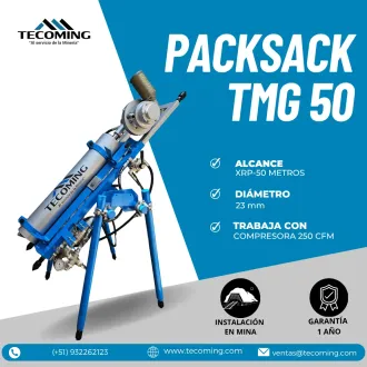 PACKSACK TMG 50 OPERACIÓN CONFIABLE EN TERRENOS EXIGENTES