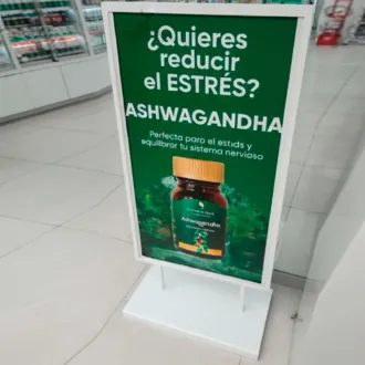 Totem Publicitario de Fierro para Eventos y Negocios