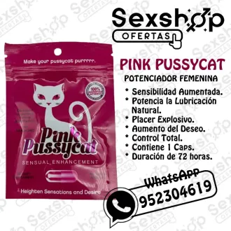 PINK PUSSYCAT POTENCIADOR FEMENINA EN SEXSHOP LINCE