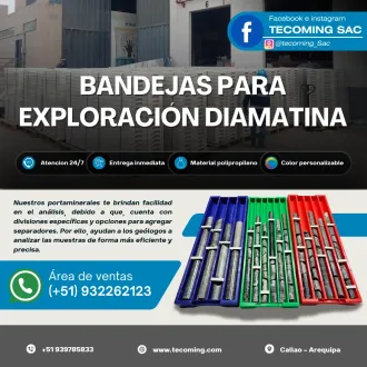 BANDEJAS HQ NQ BQ COMPATIBILIDAD TOTAL CON PERFORACIÓN 