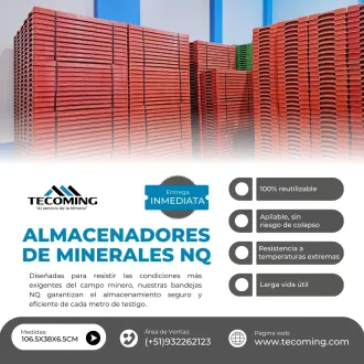 ALMACENADORES DE MINERALES NQ -RESGUARDO EFICIENTE DE NÚCLEO