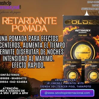RETARDANTE EN CREMA USO RAPIDO Y DA MAS PLACER TIENDAS EROTI