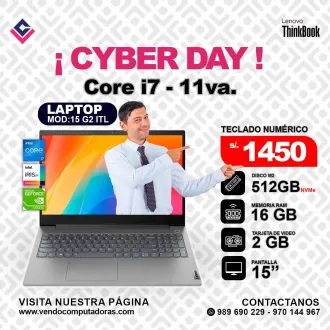 Laptop Lenovo THINKBOOK 15 G2 ITL - Intel Core i7 - 11va.