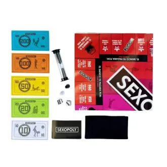 Sexopoly Juego de mesa para parejas TIENDAS AMOR SEXSHOP