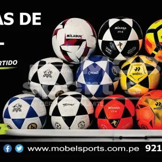 PELOTAS DE FUTBOL WALON MIKASA TORNEO MOBEL SPORTS