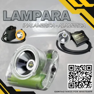 Lámparas para Minería con Batería Recargable Wisdom