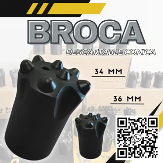 Brocas para Perforación en Roca Botones - Boart Longyear