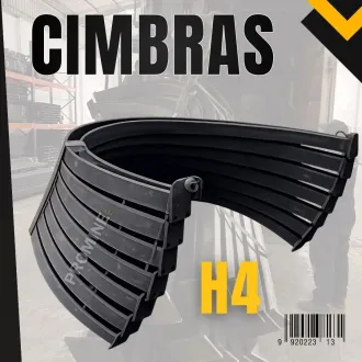 CIMBRAS EN VIGA H4 MINERIA PERUANA ARTESANAL