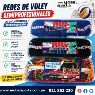 RED PARA CANCHA DE VOLEY MOBEL SPORTS 