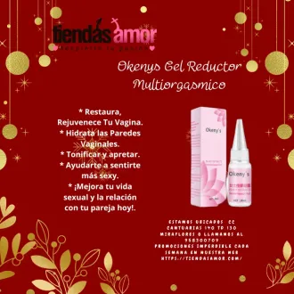 Okenys Gel Reductor Multiorgasmico -TIENDAS AMOR SEXSHOP 