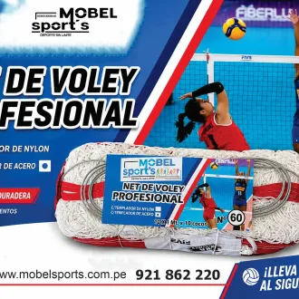 NET PARA CANCHA DE VOLEY MOBEL SPORTS 