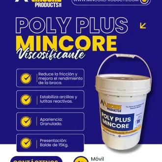 Aditivos De PerforaciónPolímeros-Mincore Products Poly plus