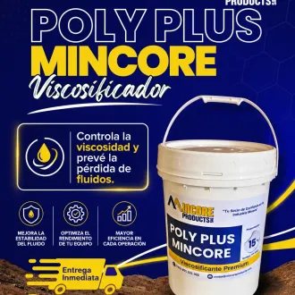 Aditivos Fluidos Para PerforaciónMincore Products Poly plus