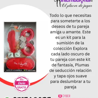 ESPOSAS Y ANTIFAZ JUEGO DE PAREJA SEXSHOP LIMA 