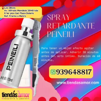 Spray PEINEILI desensibilizante para hombres retrasa y prolo