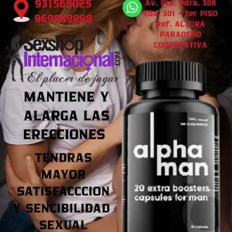 ALPHAMAN AUMENTA LA POTENCIA - AUMENTA EL ALRGO DE TU PENE S
