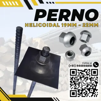 Anclaje Helicoidal de Acero para Control del Terreno