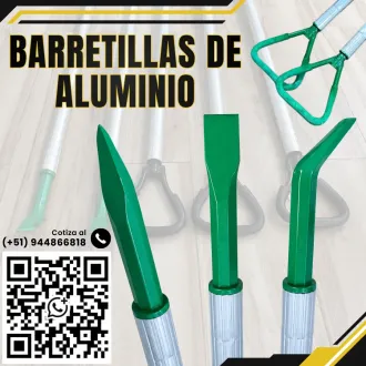 Barretillas Profesionales para Desatado Preventivo de Rocas