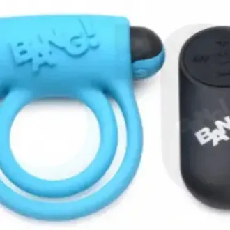 A-Anillo vibrador bang control remoto