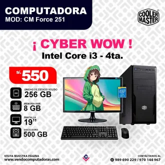 Computadora Samsung Intel Core i3 - 4ta.