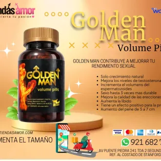 Golden Man Volume Pills Tienda para Adultos Novedades y Pro