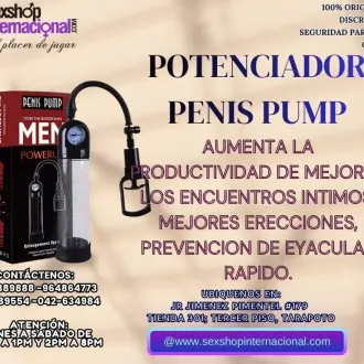 BOMBA DE VACIO POTENCIA TUS ERECCIONES EN TIENDAS EROTICAS