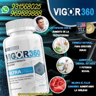 VIGOR360 ORIGINAL USA-PILDORA POTENCIADORA MAS DURACIÓN LIMA