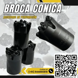 Herramienta de Corte - Perforación - Broca Conica