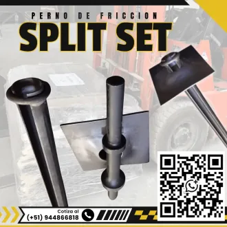 Sistema de Anclaje Split Set - Geomecánica - Lima