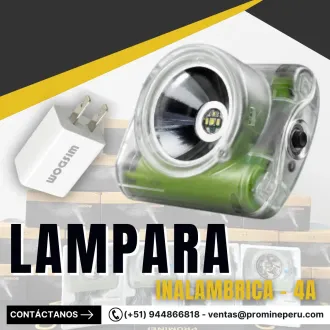 Lámpara Minera 4A - Operaciones de Interior Mina