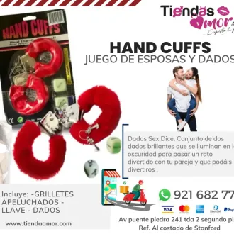 Juego De Esposas Y Dados Tienda para Adultos Novedades y Pro