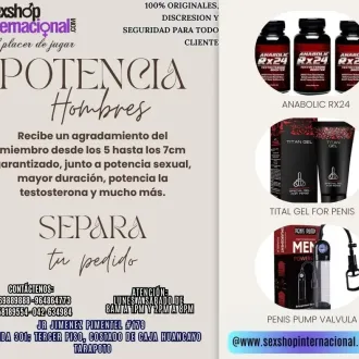 POTENCIA Y DURACION SEXUAL GARANTIZADO PARA HOMBRES TIENDAS 