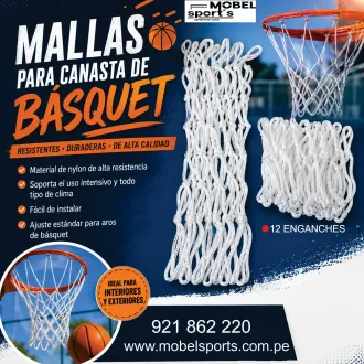 Red para canasta mobel sports