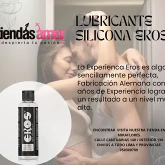 Lubricante Silicona Eros tiendas amor miraflores