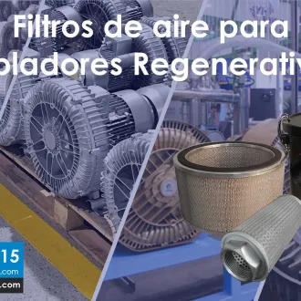 FILTROS DE AIRE PARA SOPLADORES REGENERATIVOS