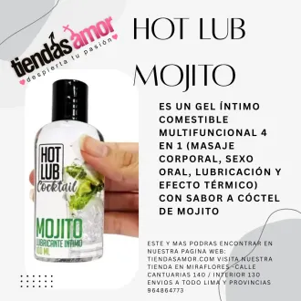 Hot Lub Mojito efecto calor tiendas amor miraflores 