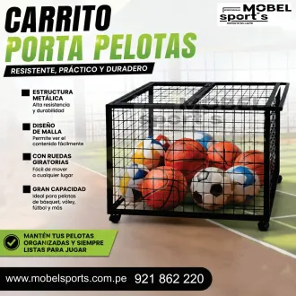Carrito porta balones MOBEL SPORTS 