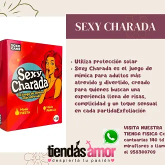 Sexy Charada Juego de mímica tiendas amor miraflores 