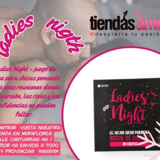 Juego Ladies Night tiendas amor miraflores 