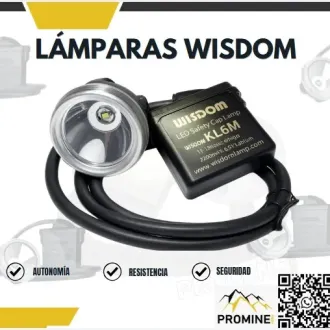 LÁMPARA MINERA WISDOM - PROMINE SEDE AREQUIPA