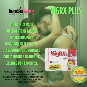 VigRX Plus suplemento naturales tiendas amor miraflores