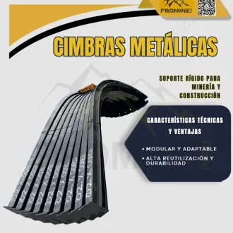 Cimbras Metálicas para Minería Subterránea - PROMINE PERÚ