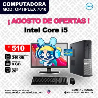 Computadora DELL Intel Core i5
