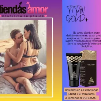 Titan Gel Gold tiendas amor miraflores