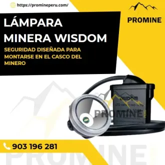 LÁMPARA MINERA WISDOM PROMINE PERU